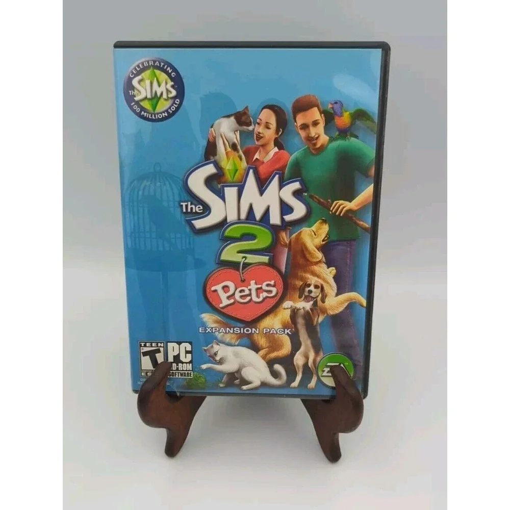 The Sims 2 Pets PC Game Expansion Pack 2006 Complete With‎ Manual